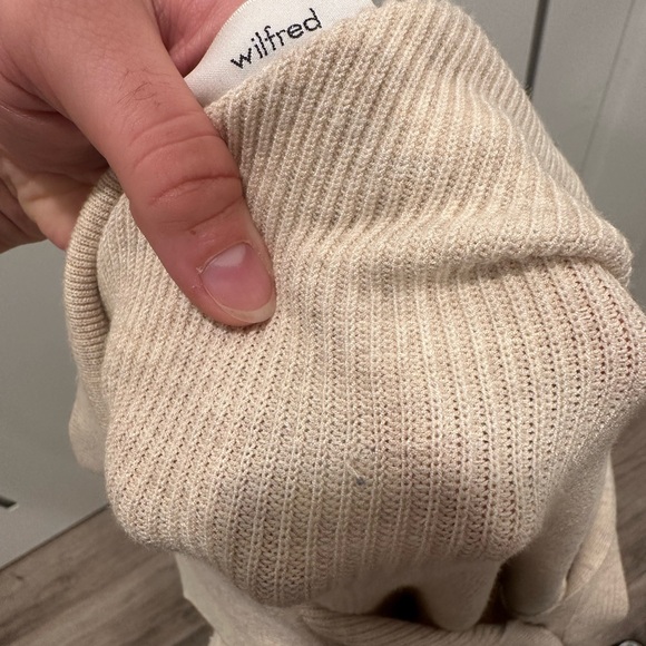 Aritzia Wilfred Cove Button-Up Sweater Dress - Picture 12 of 12